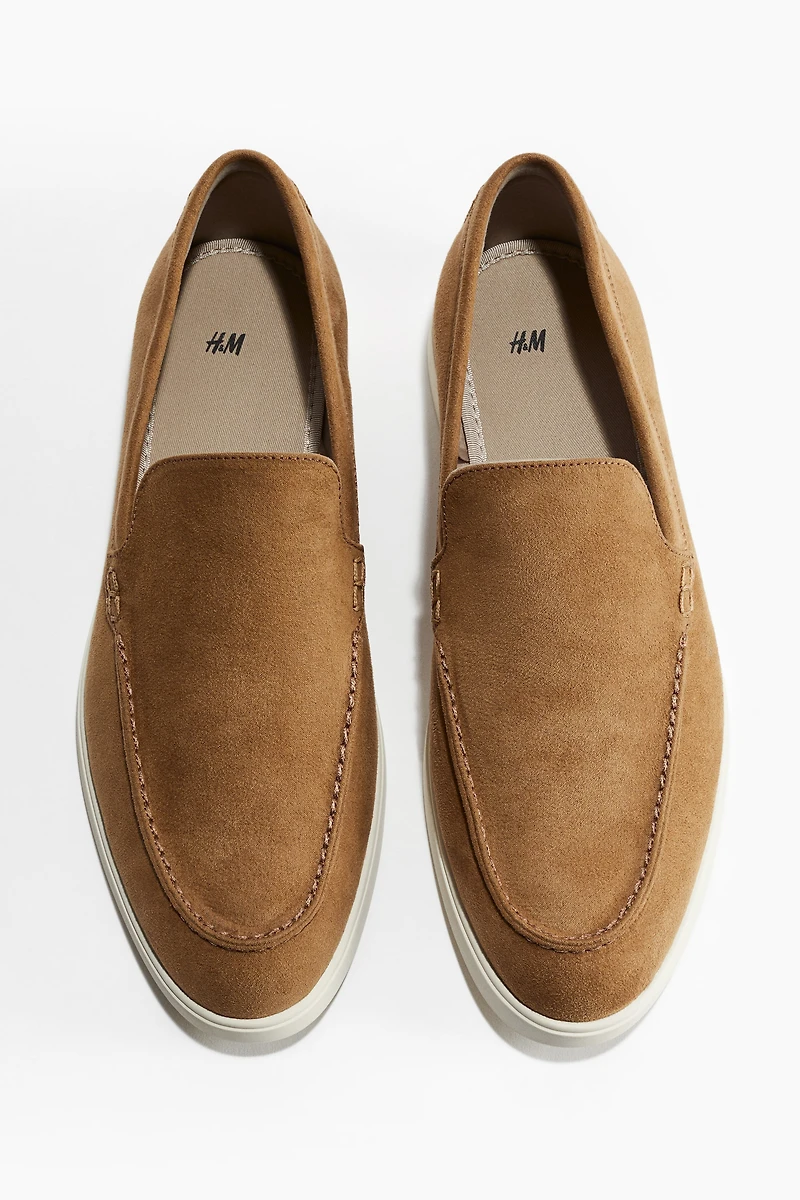 Moccasin-Seam Loafers
