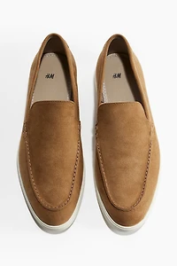 Moccasin-Seam Loafers