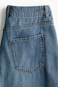 Wide-Leg Regular Waist Jeans