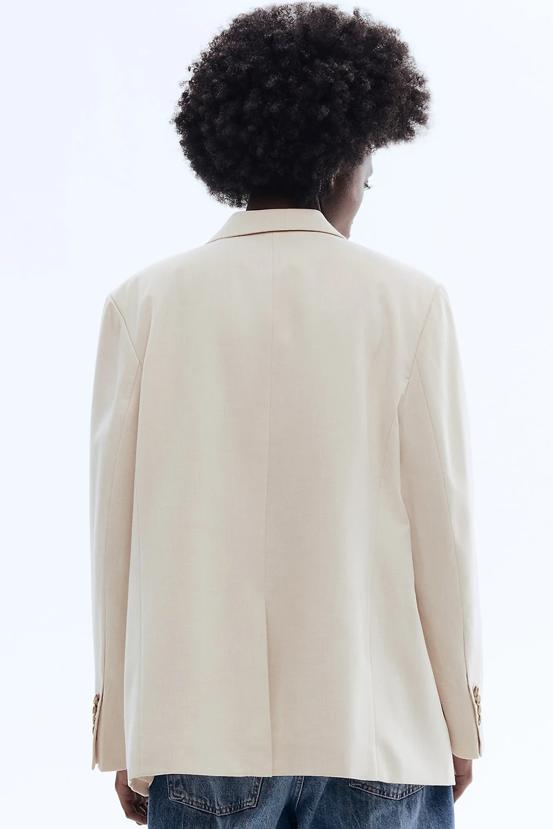 Veston à fermeture croisée