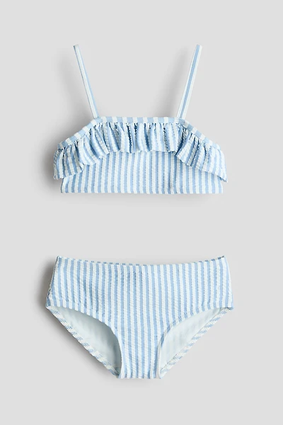 Ruffle-Trimmed Two-Piece Swimsuit