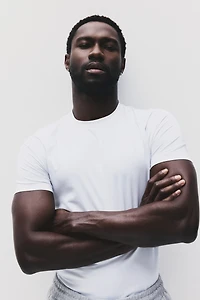 Compression-Fit Sports T-Shirt with DryMove™