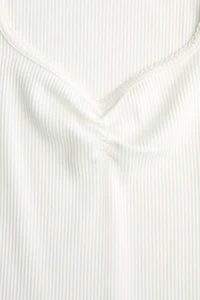 Ribbed Cotton Tank Top