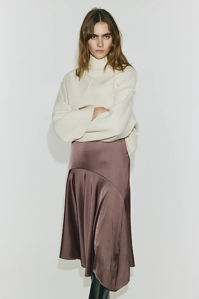 Satin Twill Skirt