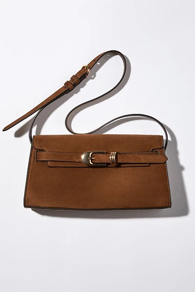 Strap-Detail Shoulder Bag