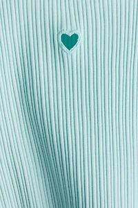 Ribbed Sleeveless Dress