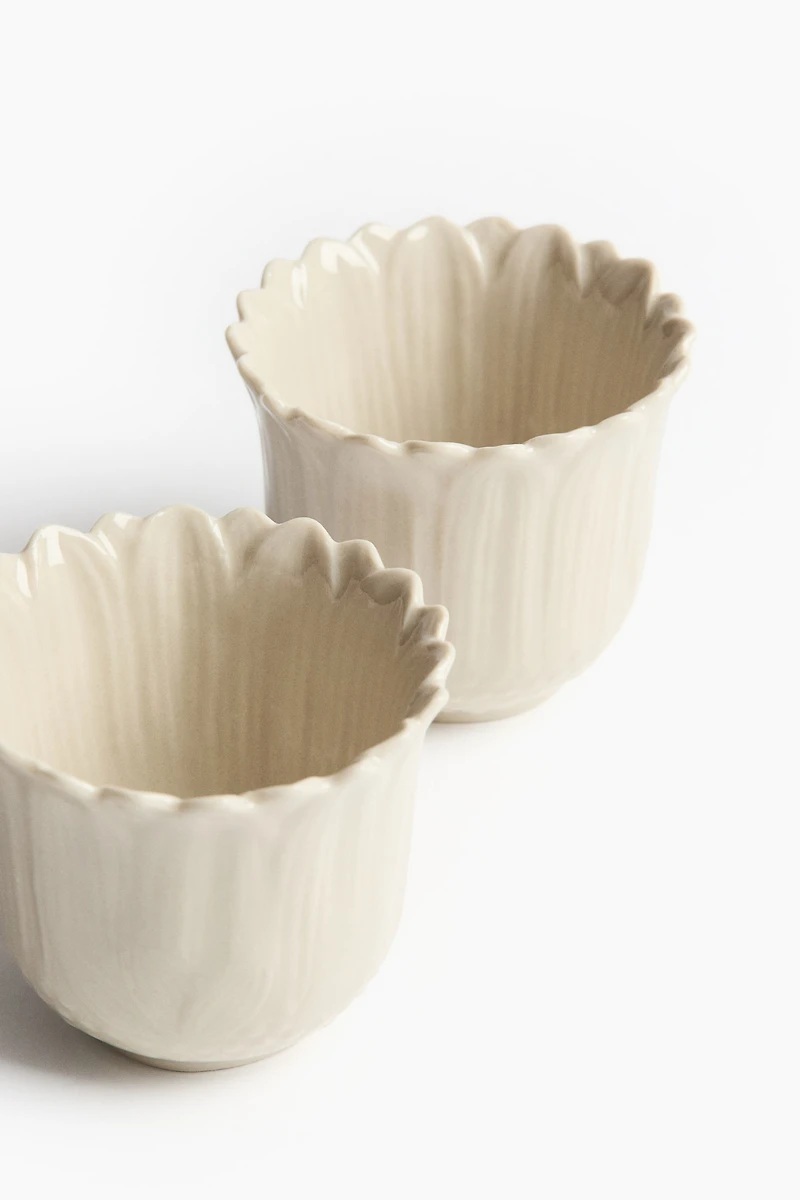 2-Pack Stoneware Egg Cups