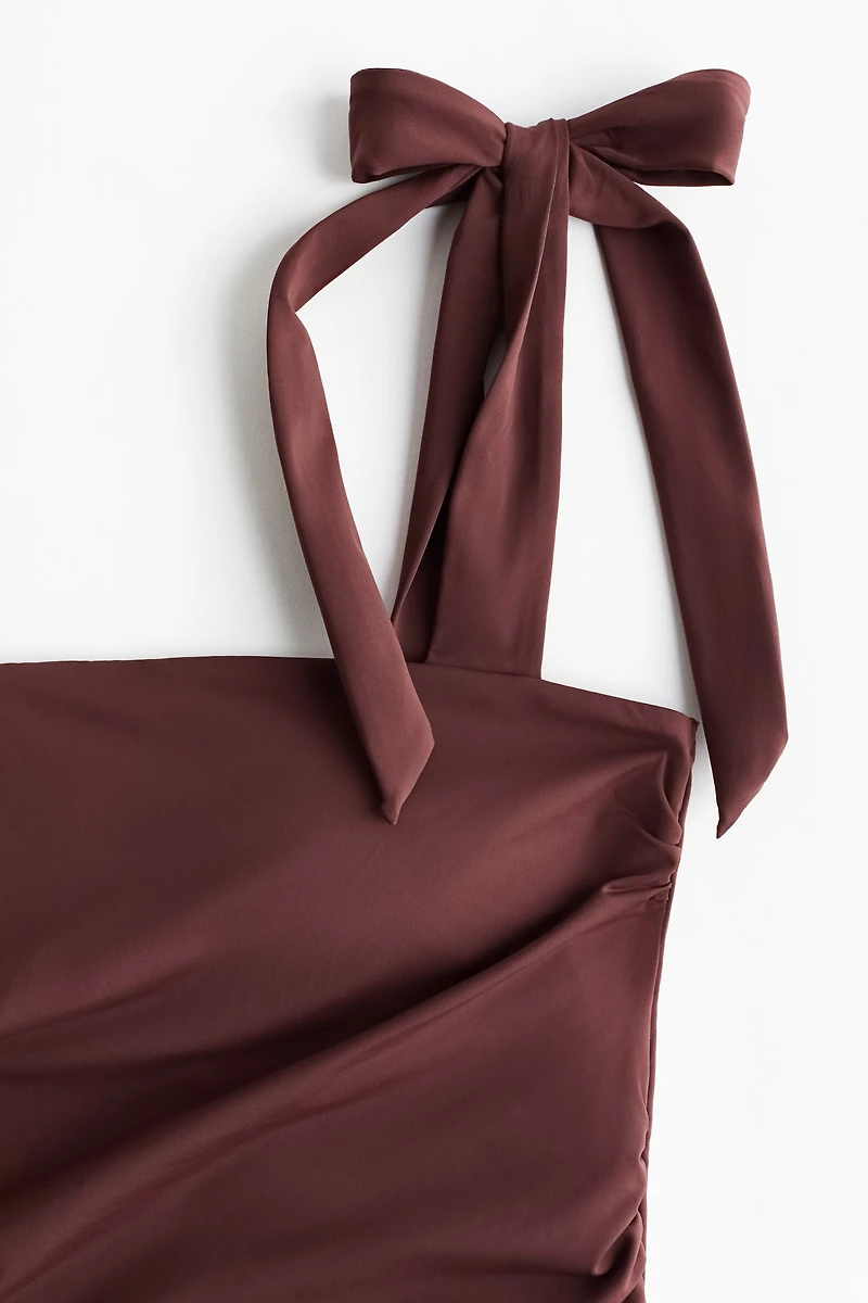 MAMA Bow-strap swimsuit