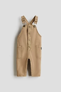 Cotton Canvas Overalls