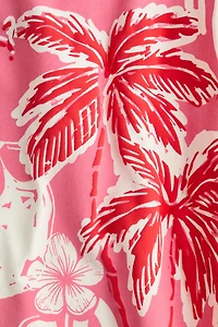 Oversized T-Shirt with Printed Motif