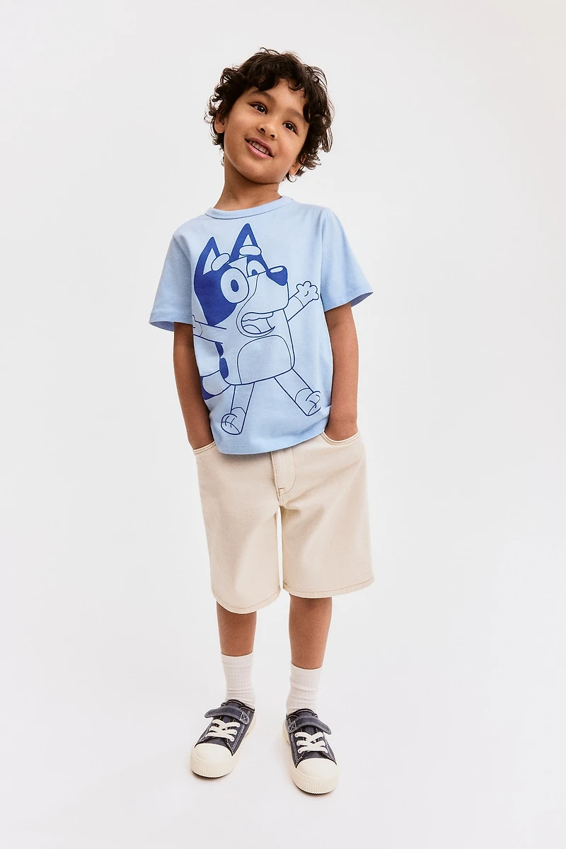 Printed Cotton T-shirt