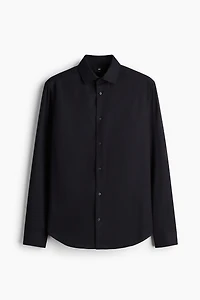 Slim-Fit Cotton Shirt