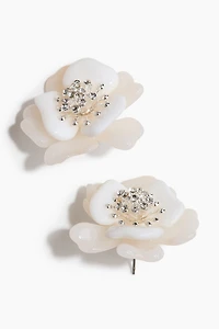 Boucles d'oreilles fleurs