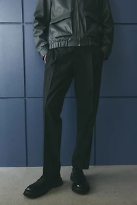 Regular Fit Creased Pants