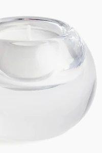 Glass Tea Light Holder