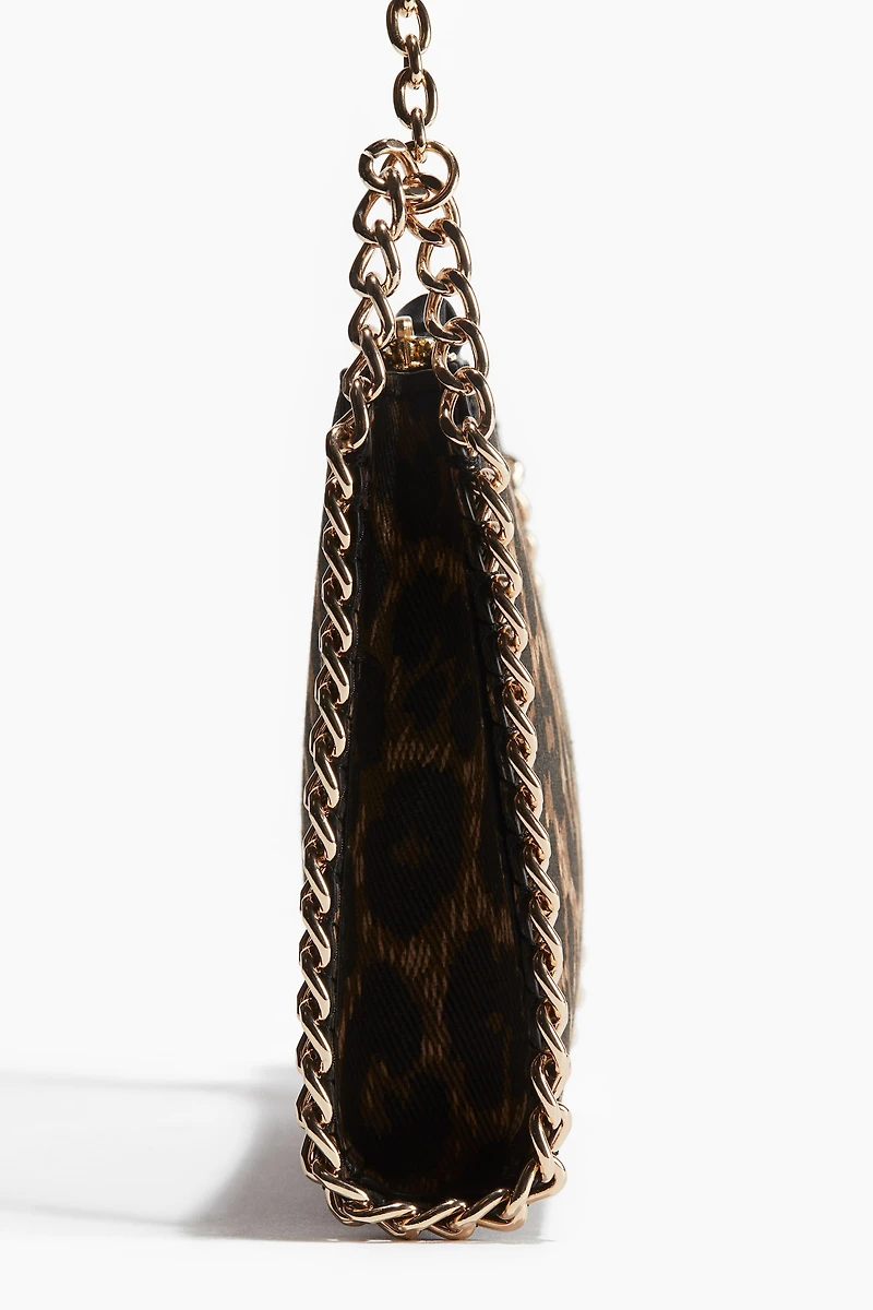 Patterned Cotton Crossbody Bag