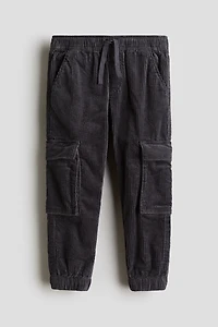 Corduroy Cargo Joggers