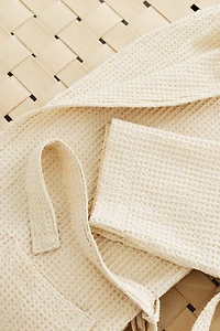 Waffled Bathrobe