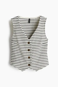 Rib-Knit Vest