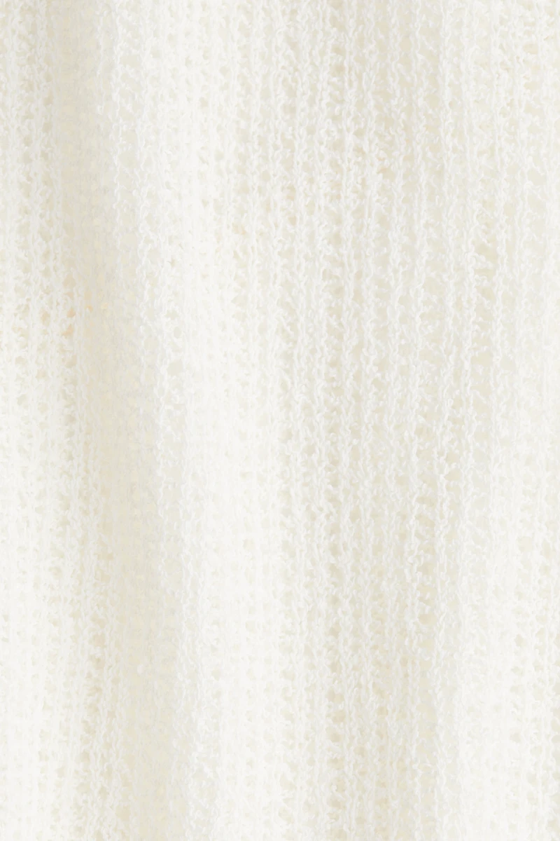 Loose-Knit Beach Dress