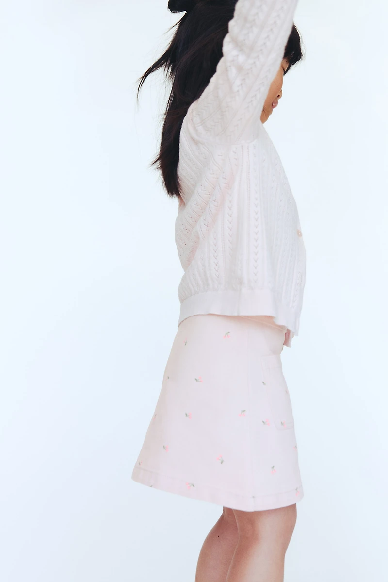 Cotton Twill Skirt