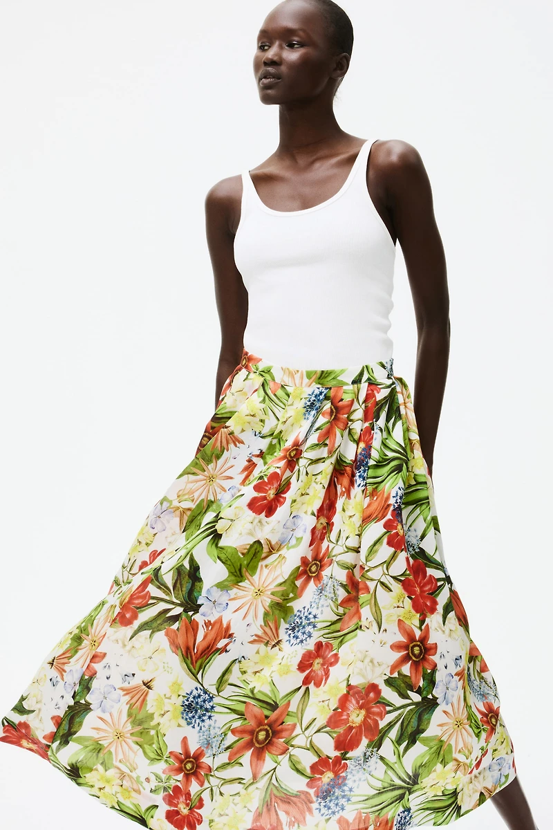 Pleated Skirt