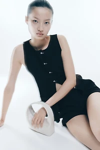 Fine-Knit Vest