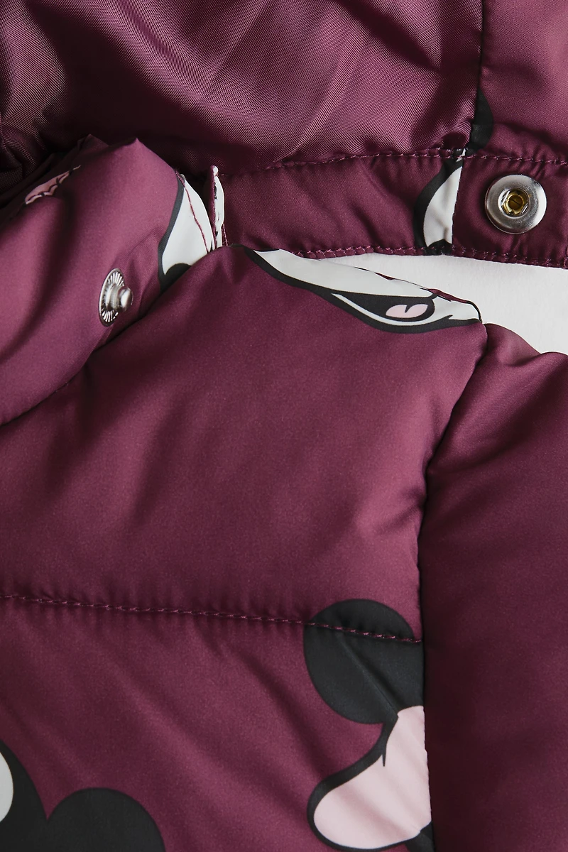 Appliquéd Puffer Jacket