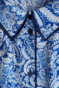 Printed Satin Shirt