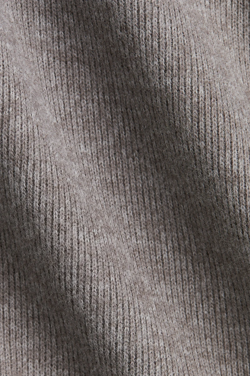 Jupe midi en tricot fin