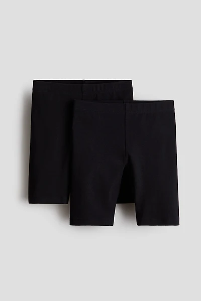2-Pack Cotton Bike Shorts
