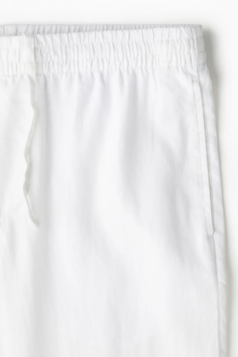 Regular-Fit Linen Pants