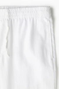 Regular-Fit Linen Pants