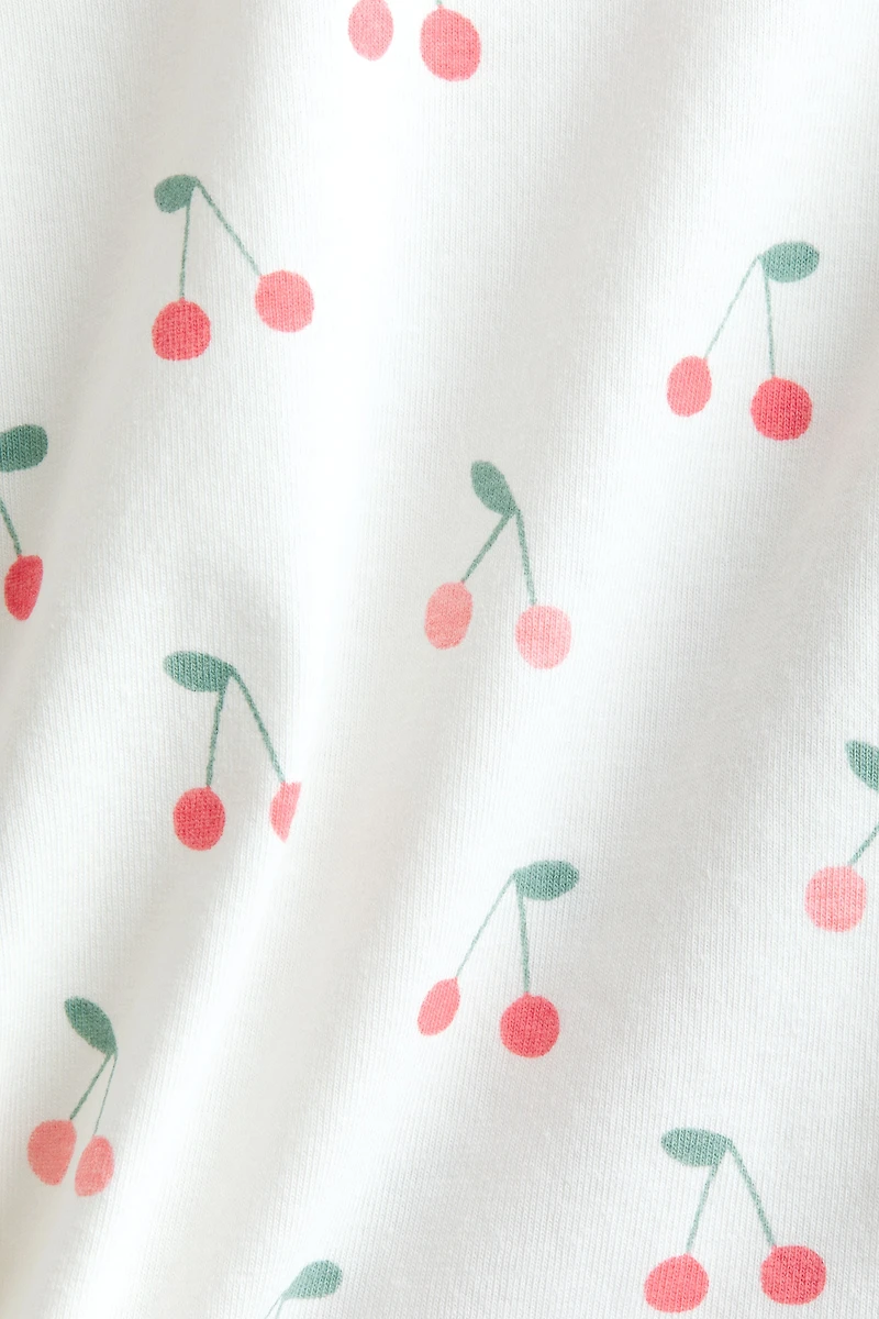 Haut en jersey imprimé