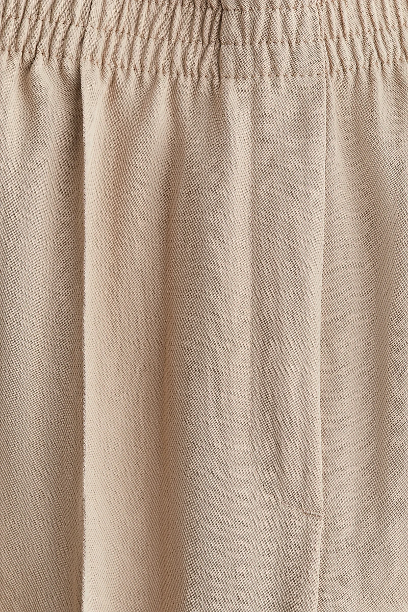 Pull-On Twill Pants