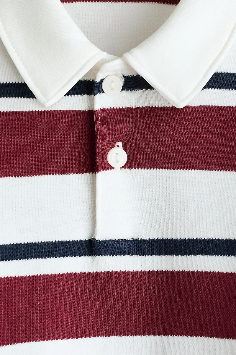 Polo de rugby en coton