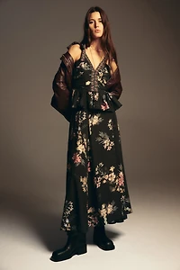 Loose-Fit Maxi Skirt