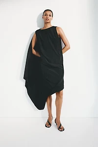 Draped Midi Dress