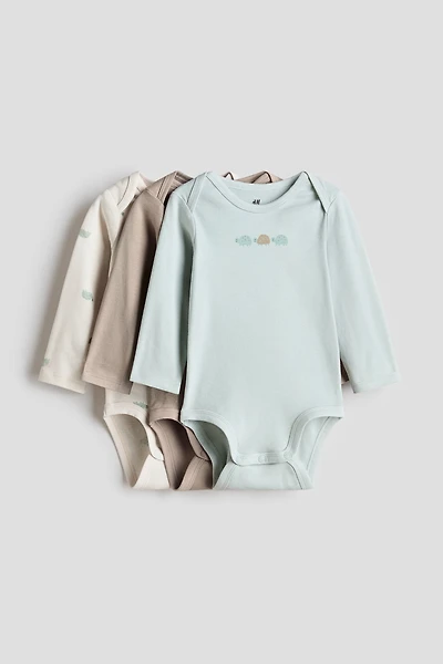 Lot de 3 cache-couches en jersey imprimé