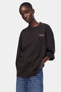 Oversized Jersey Top