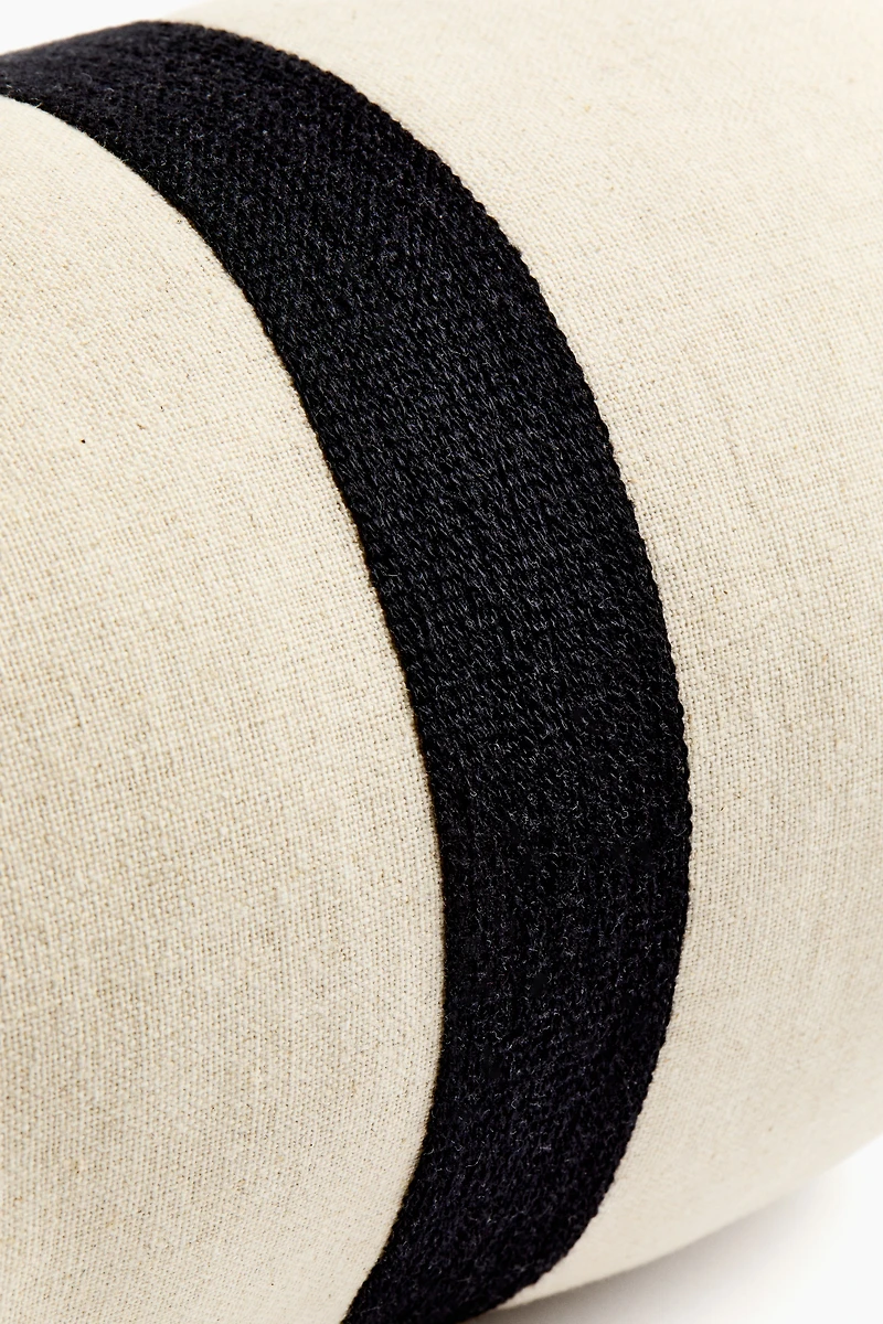 Linen-Blend Bolster