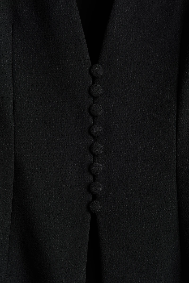 Veston sablier sans col