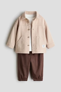 Ensemble 3 pièces en coton