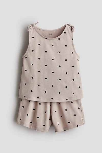 2-Piece Printed Cotton Set