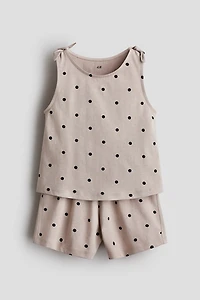 2-Piece Printed Cotton Set