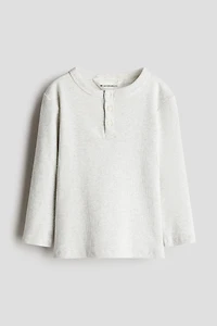 Cotton Henley Shirt