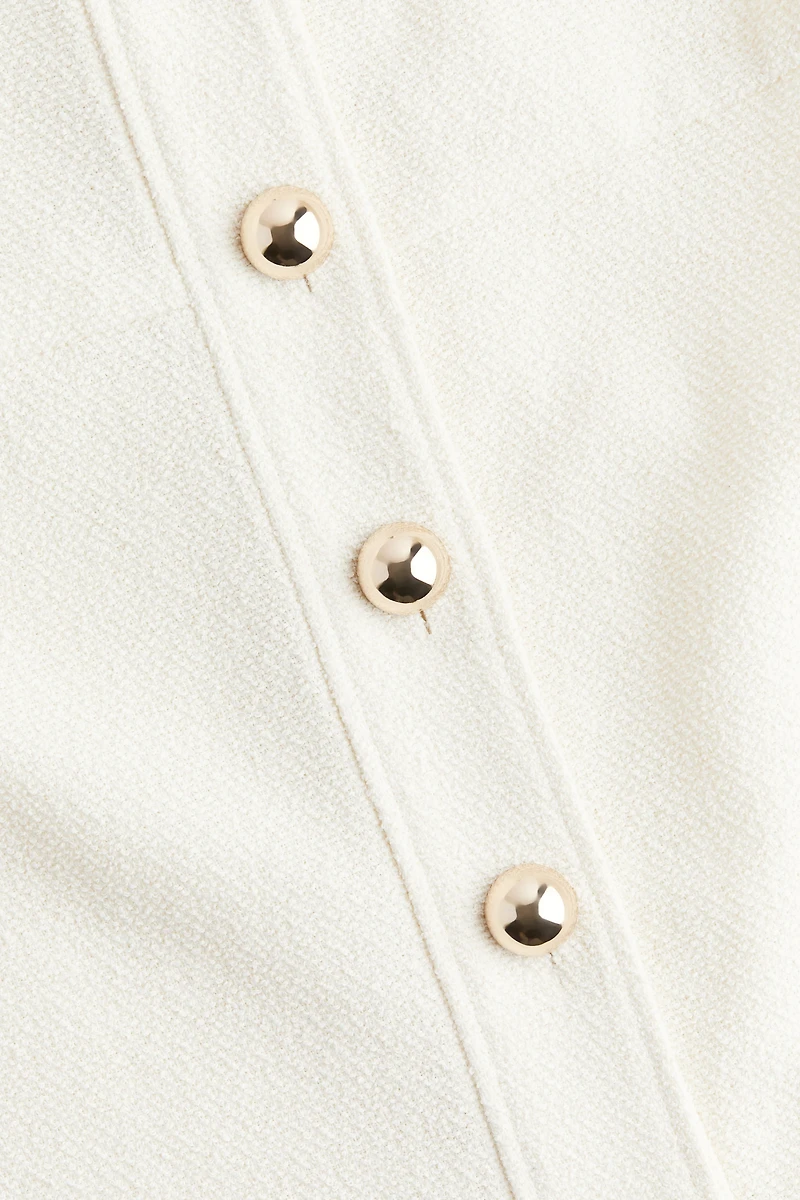 Button-Front Dress