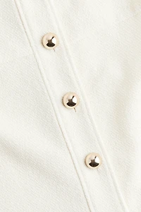 Button-Front Dress