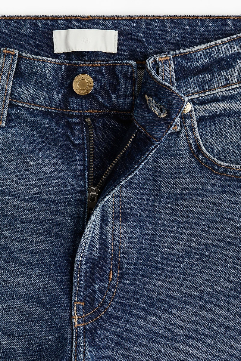 High Rise Wide-cut Jeans