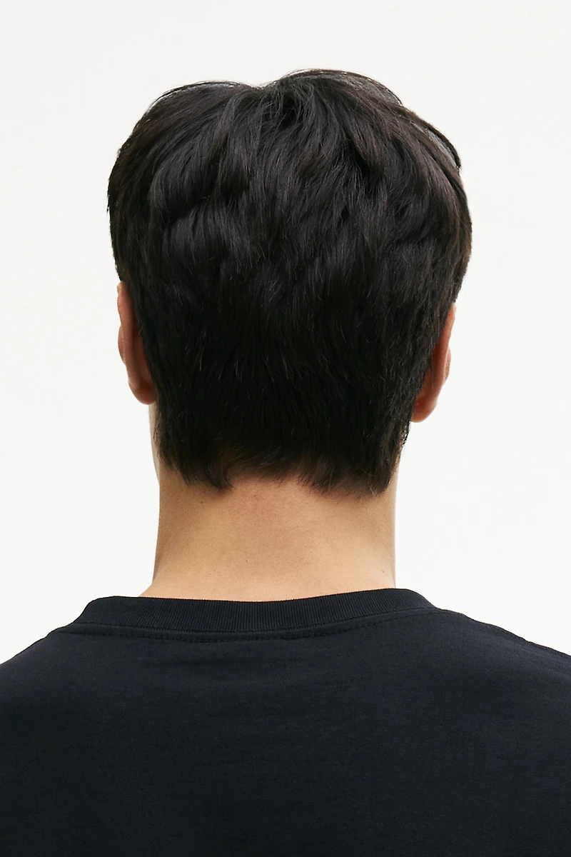 Oversized Long-Sleeved Jersey Shirt